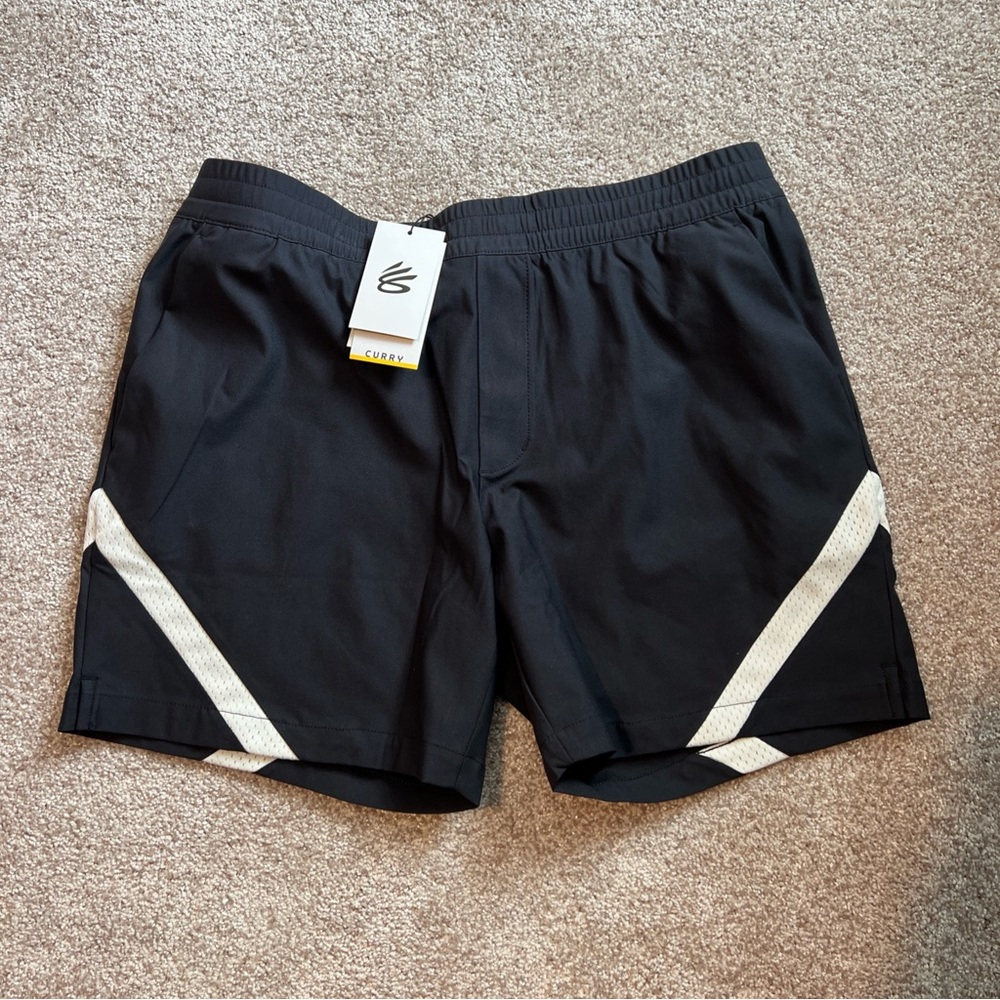 Under Armour Men's Curry Golf Shorts Black 1383425-001